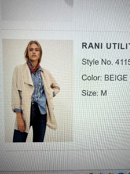 Anthropologie Jack by BB Dakota Rani Utility Jacket (beige, medium) - Picture 5 of 5